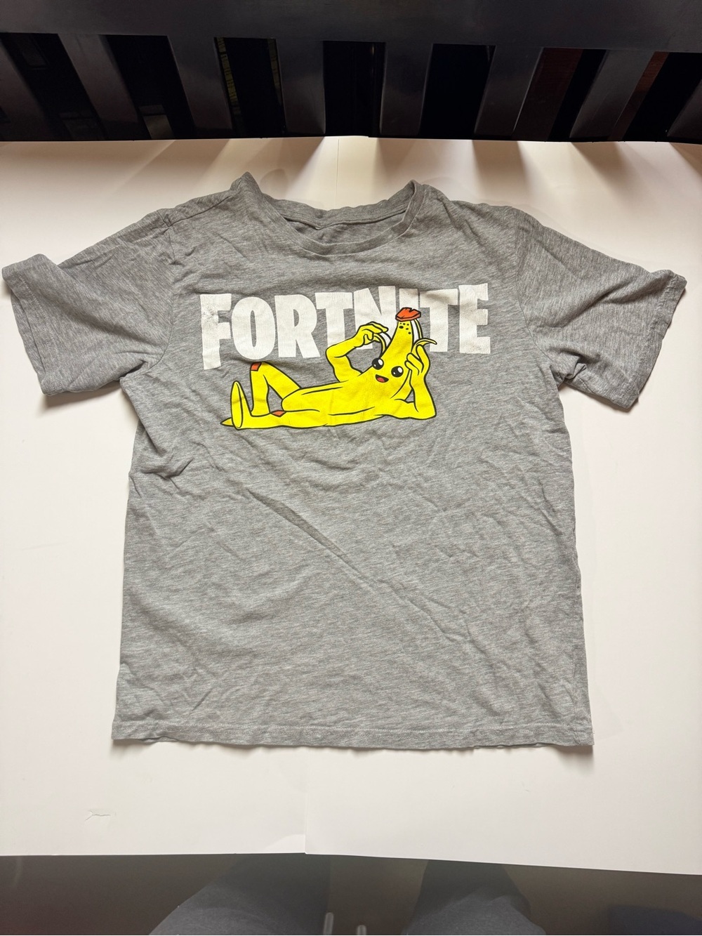 Fortnite Youth Graphic T-Shirt Bundle (Set of 2) - Peely Banana Grey & Navy - Picture 9 of 12